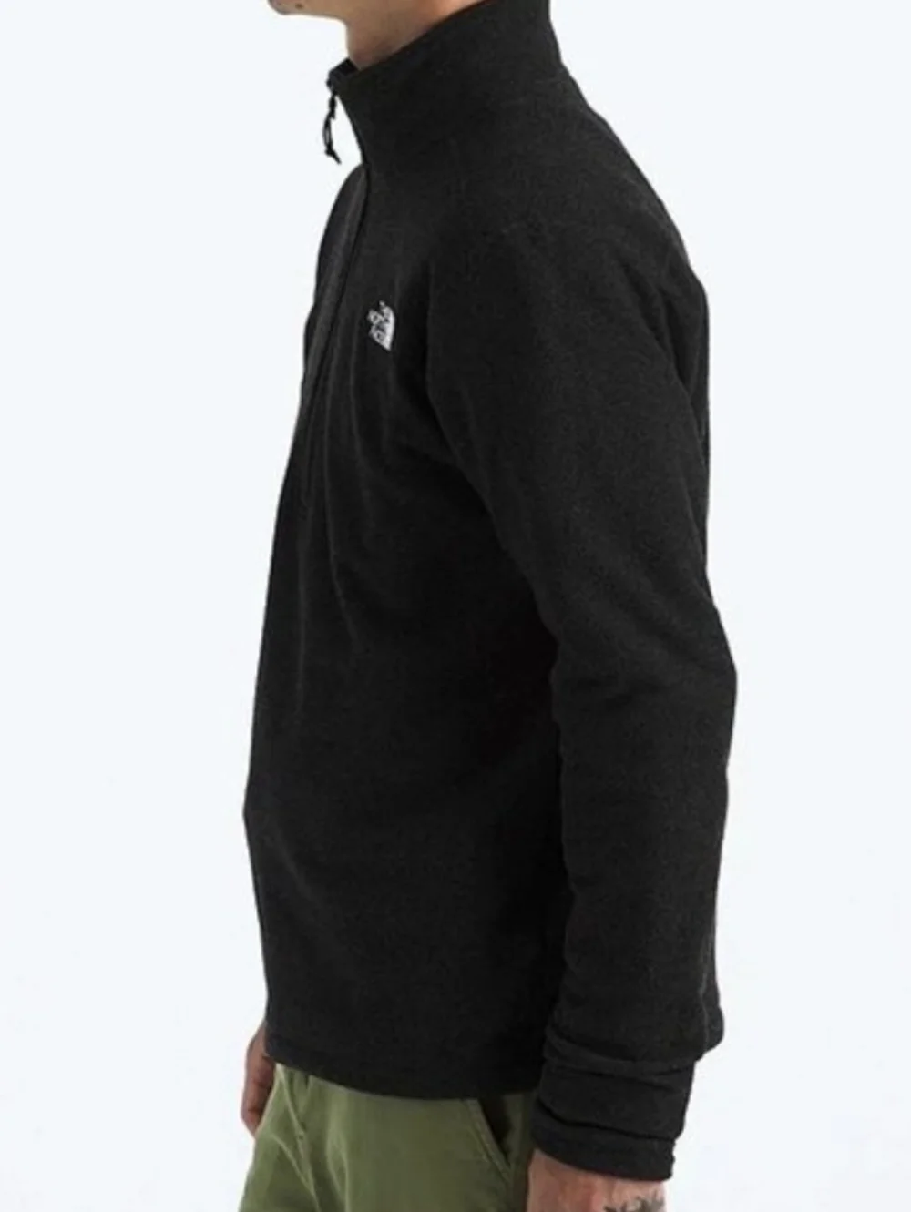 The North Face Textured Cap Rock 1/4 Zip Fleece Pullover